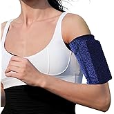 SILADKN Running Phone Armband, Larger Storage, Sturdy Zipper, Adjustable Strap, Water-Resistant, Compatible with iPhone & Samsung Galaxy, for Running, Hiking, Biking, Gym(Blue,Large)