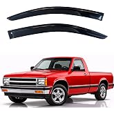KPY Rain Guards Window Visors for 1982-1990 Chevy S10 &amp; GMC S15 | Out-Channel Window Vent Wind Deflectors 2PC, 83-94 Chevrolet S10 Blazer/GMC S15 Jimmy &amp; 85-05 Astro/Safari &amp; 91-93 GMC Sonoma