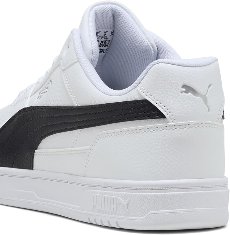 CAVEN III Unisex-Sneaker, Weiß, Schwarz, Silber, 7.5 UK — Foto 3 von 7