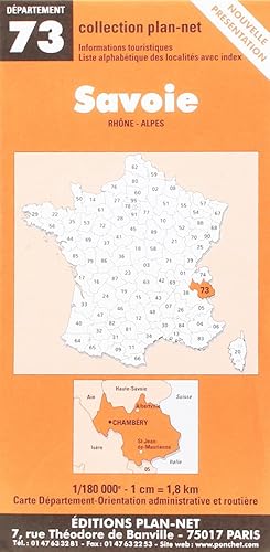 Download Carte routière : Savoie PDF