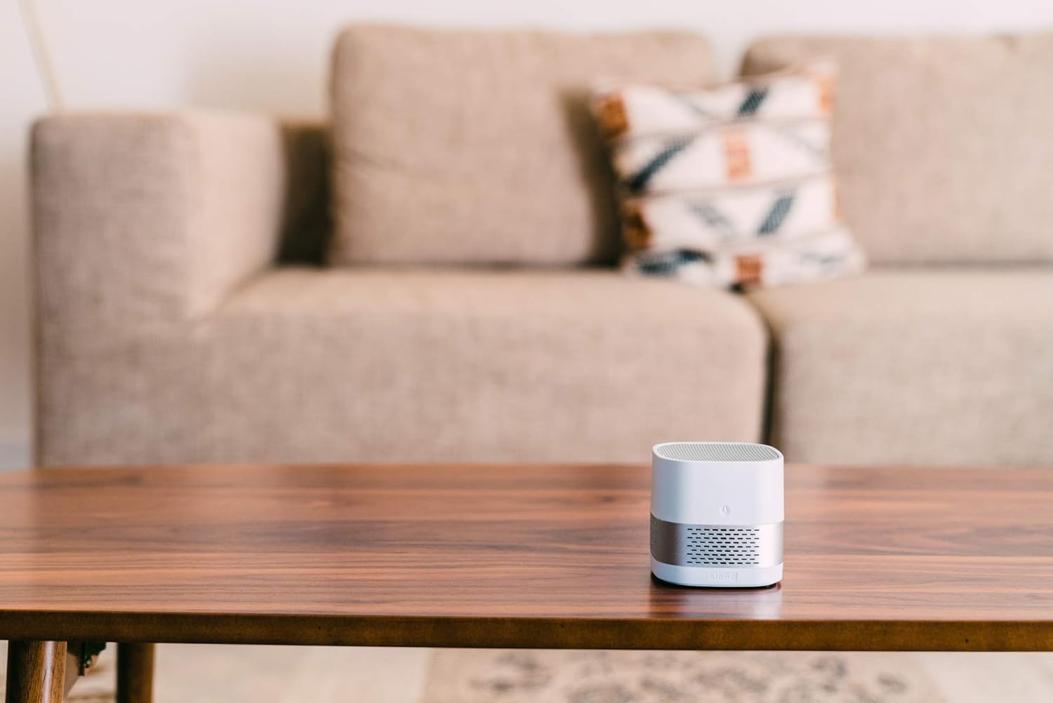 LUFTQI Cube Portable Filterless Air Purifier for Home, Office, Car, Bedroom, Desk, Air Cleaner for Odors, Allergens, Dust, Pollen, with Air Vent Cap & Car's Cup Holder: Kitchen & Dining