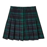 Plus Size Pleated Skirt for Women High Waisted