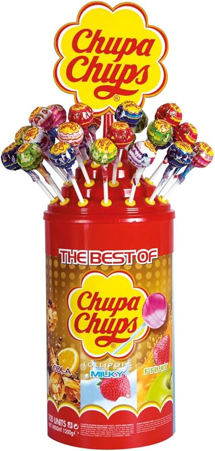 Chupa Chups Best of, 100 Lollipops, 1200g: Amazon.ca: Grocery