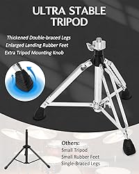 STRICH Saddle Drum Throne Seat, Swivel Adjustable