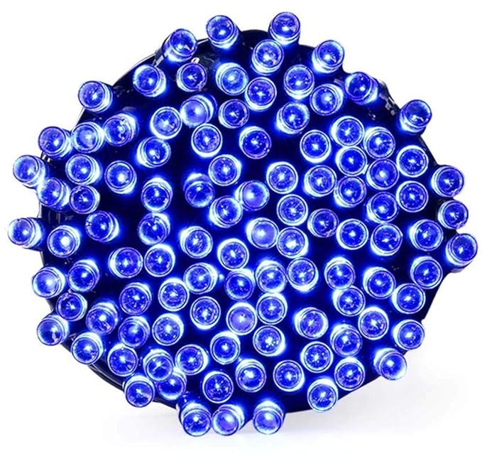 RIFLECTION Led String Blue Decoration Lights 20 Metre Long.Decorative LowPriced LED String Still Diwali Lights for Decoration.Lights for Diwali/Festival/Wedding/Gifting/Xmax/New Year,