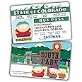 Eric Cartman Bus Pass ID/South Park Driver License/Prank Items/Fake ID License/Double Sided/Great Complement for Costumes/Professional Quality: Funny Car Accesories/Funny Things