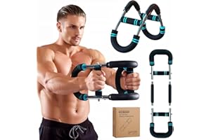 PYSUG Twister Arm Trainer, Adjustable Forearm Strengthener, Arm Exercise Equipment, Chest Workout Equipment, Portable Spring Resistance for Home Workout Equipment