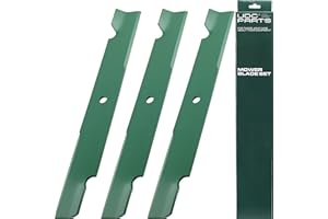 UDC Parts 60 Inch Mower Blades for Bad Boy Exmark Gravely Hustler Toro Dixie Chopper 038-2007-00 High Lift Mulching Blades / 3 Pack/Replaces OEM no. 038-6050-00 038-6002-00 30227-60 30227-60V 602771