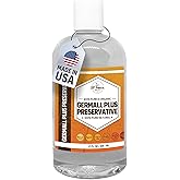 GERMALL Plus Preservative Liquid (2 oz) Paraben-Free; Formaldehyde-Free; Water & Oil Soluble | Suitable for Soap Making, Lotions, Conditioners, Creams | Keeps Products Fresh & Safe | 2 Ounces
