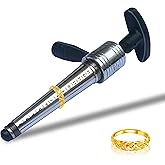 Manual Ring Stretcher &amp; Adjuster for Premium Metal Bands (Sizes 2&ndash;14) | Enlarger and Expander for Rings, Jewelry Making Tool for Rings and Bands of Platinum, Gold &amp; Silver