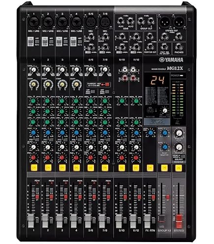 Amazon.com: Yamaha MG12 12-Input 4-Bus Mixer : Musical Instruments