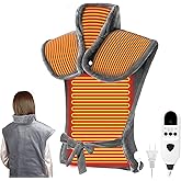 Heating Pad for Neck and Shoulders and Back, Heating Pad for Back Pain Relief, 9 Heat Settings Neck Heating Pad, Auto Shut-Off, 23'' × 37'' Shoulder Heating Pad Birthday Valentines Day for Women Men