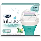 Intuition Sensitive Care Moisturizing Razor Blade Refills for Women with Natural Aloe - 3 Count