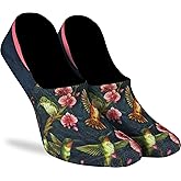 Good Luck Sock Women's Hummingbird No-Show Invisible Socks, Adult