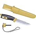 Morakniv Companion Spark 3.9-Inch Fixed-Blade Outdoor Knife and Fire Starter