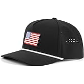 American Flag Rope Hat; Old Glory Golf Hat