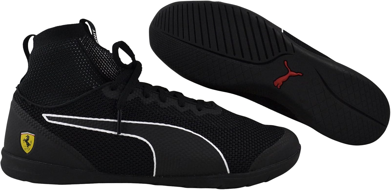 zapatos puma negro 854