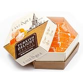Eastanbul Turkish Delight, Turkish Delights Candy with Orange Flavor, 8.8oz | Lokum, Narnia Gift, Vegan &amp; Nut-Free, Soft &amp; Chewy Texture, No Harsh Throat-Burning Aftertaste, No Artificial Colors, Non-GMO