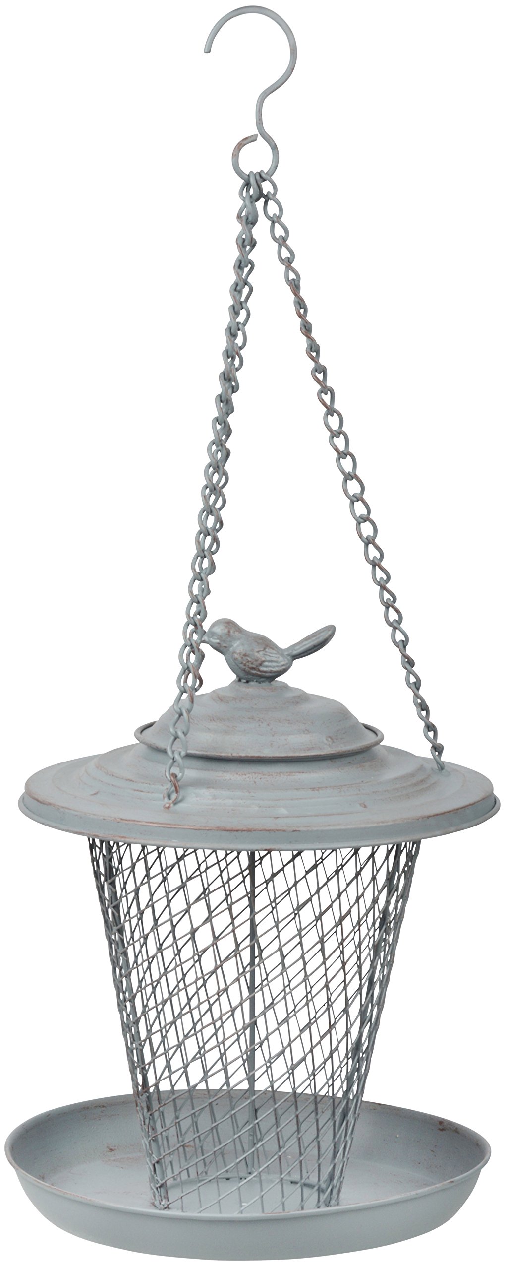 Fallen Fruits Ltd GREY METAL NUT FEEDER