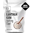 It's Just - Xanthan Gum, 8oz, Keto Baking, Non-GMO, Thickener for Sauces, Soups, Dressings, Packaging in USA