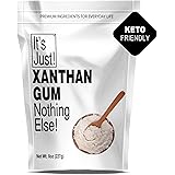 It's Just - Xanthan Gum, 8oz, Keto Baking, Non-GMO, Thickener for Sauces, Soups, Dressings, Packaging in USA