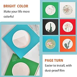 YIYINOE 4x4 Picture Frame Set of 12,Paper Photos