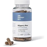 Her Fantasy Box | Slippery Box | Fast-Acting Slippery Elm Capsules for Feminine Wellness & Intimate Moisture Support – 60 Vegan Capsules