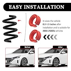 2PCS Front-Rear Coil Spring Spacer for
