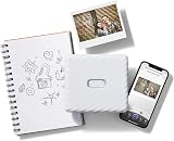 INSTAX Link WIDE Printer Ash White Bluetooth Smartphone Photo Printer view 2
