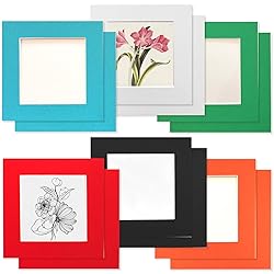 YIYINOE 4x4 Picture Frame Set of 12,Paper Photos