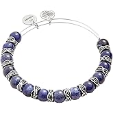 Alex and Ani Sodalite Beaded Bangle
