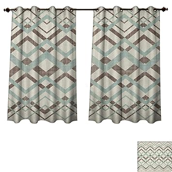 Amazon Com Pricetextile Chevron Blackout Curtains Panels For