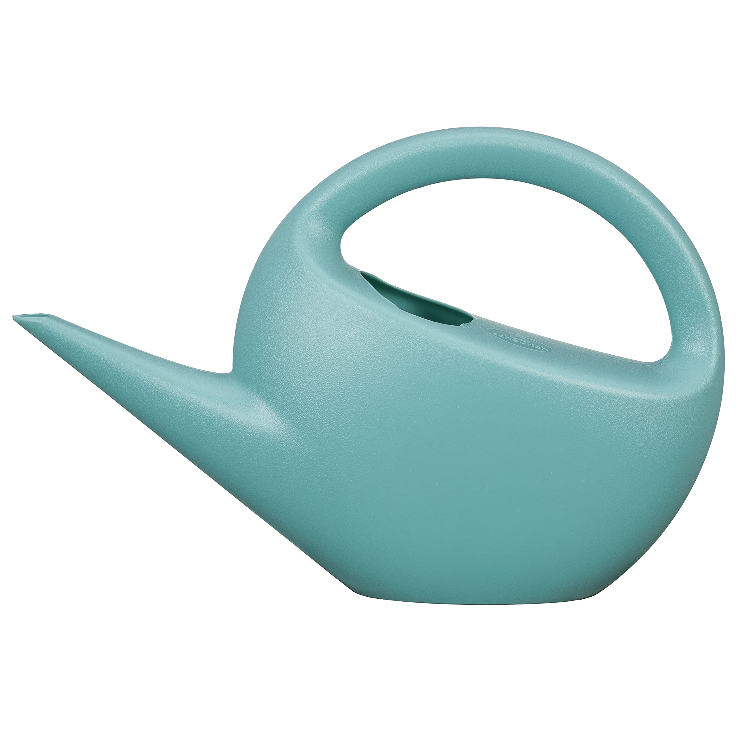 Scheurich Smilla Plastic Watering Can, Matt Teal Colour, 40.2 cm Width, 11.5 cm Depth, 26.6 cm Height, 3 L Vol.