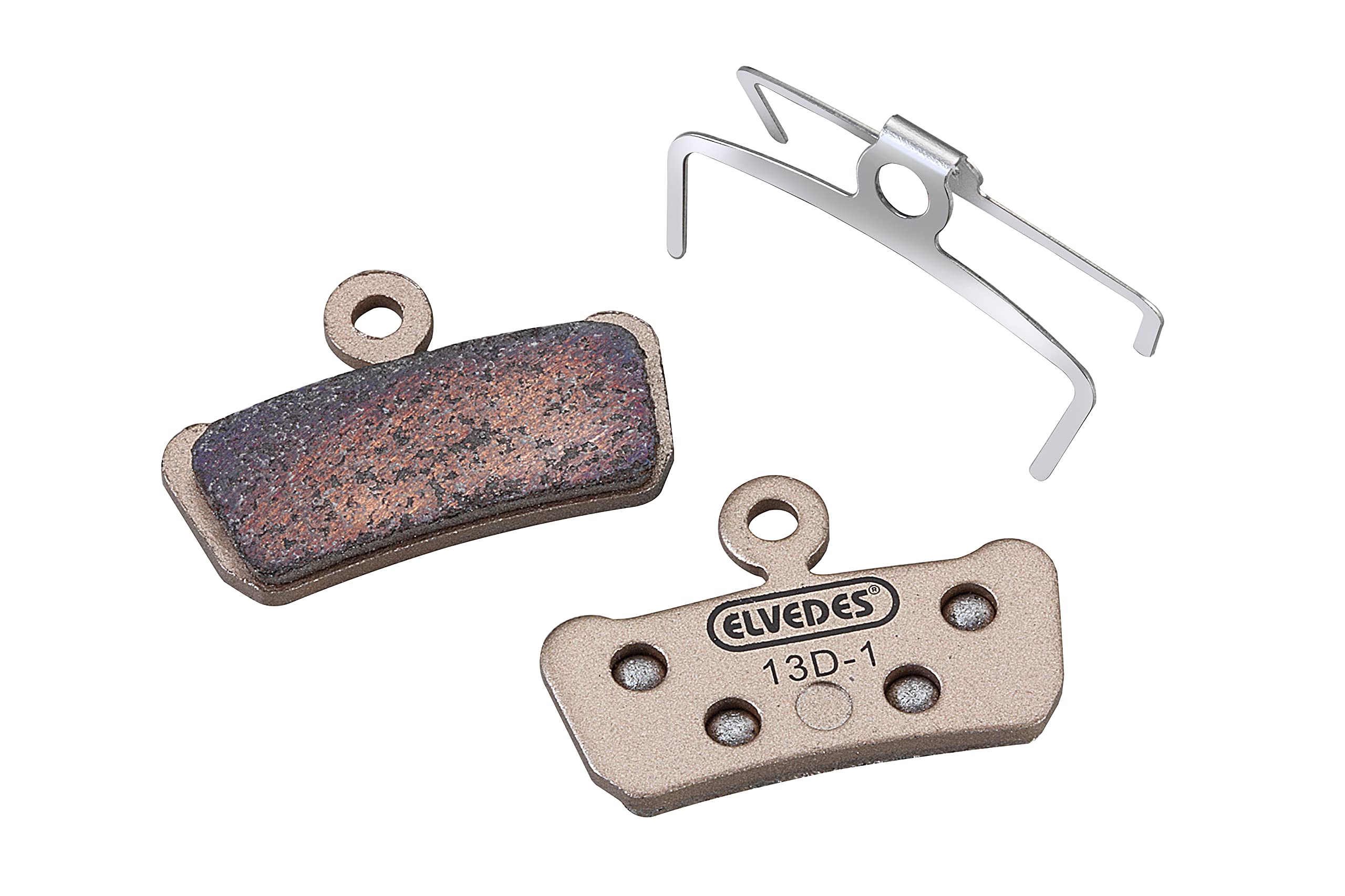 Elvedes Disc Brake Pads Sintered Per Pair Fits Avid Xo Trail Sram Guide - Multicoloured
