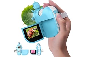 Digital Microscope for Kids Handheld Miniscope - 4K 2.0" Screen Rechargeable 1000X Mini Pocket Portable Magnifying Glass Edu 
