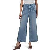 KUT from The Kloth Womens Meg High Rise Wide Leg with Front Welt