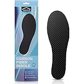 Carbon Fiber Insole 1 Piece, FAKILO Carbon Fiber Foot Plate Shoes Insert for Women Men, Rigid Support for Hallux Rigidus, Turf Toe, Foot Fractures, Mortons Toe - 243mm