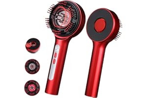 3-In-1 Electric Scalp Massager, Portable Household Electric Hairbrush