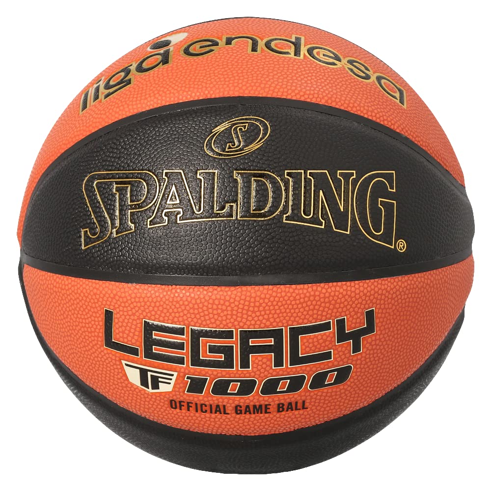 Spalding 77187Z Basketballs Black/Orange 7