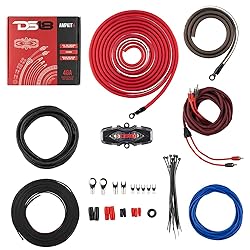 DS18 AMPKIT4 4 Gauge Amp Installation Wiring Kit