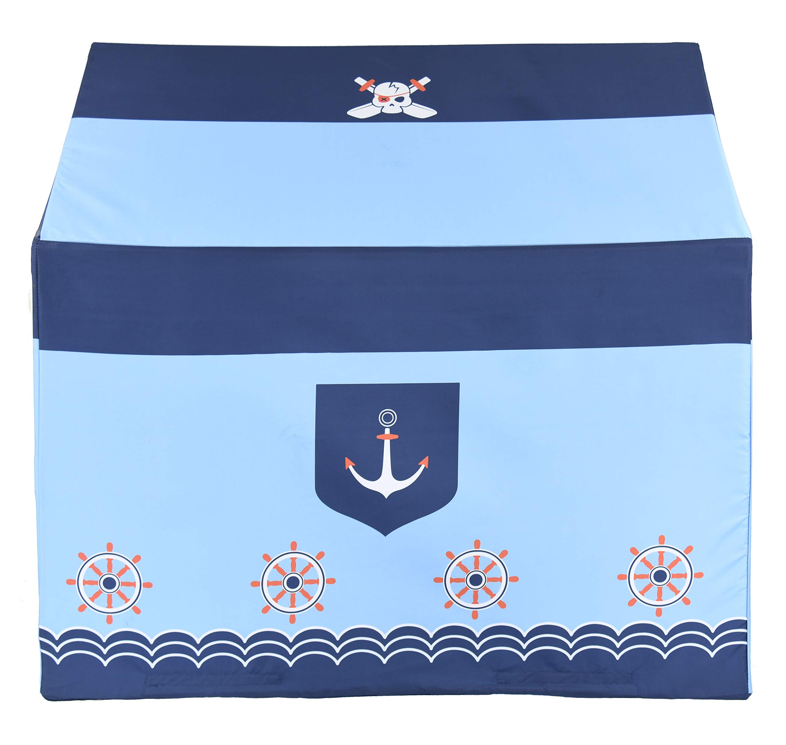 NARMAY® Play Tent Pirate Club Playhouse for Kids Indoor/Outdoor Play - 40 x 28 x 40 inch