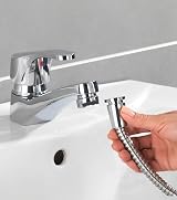 WENKO Shower for Handbasin Handheld Shower with 150 cm Hose Silver view 8