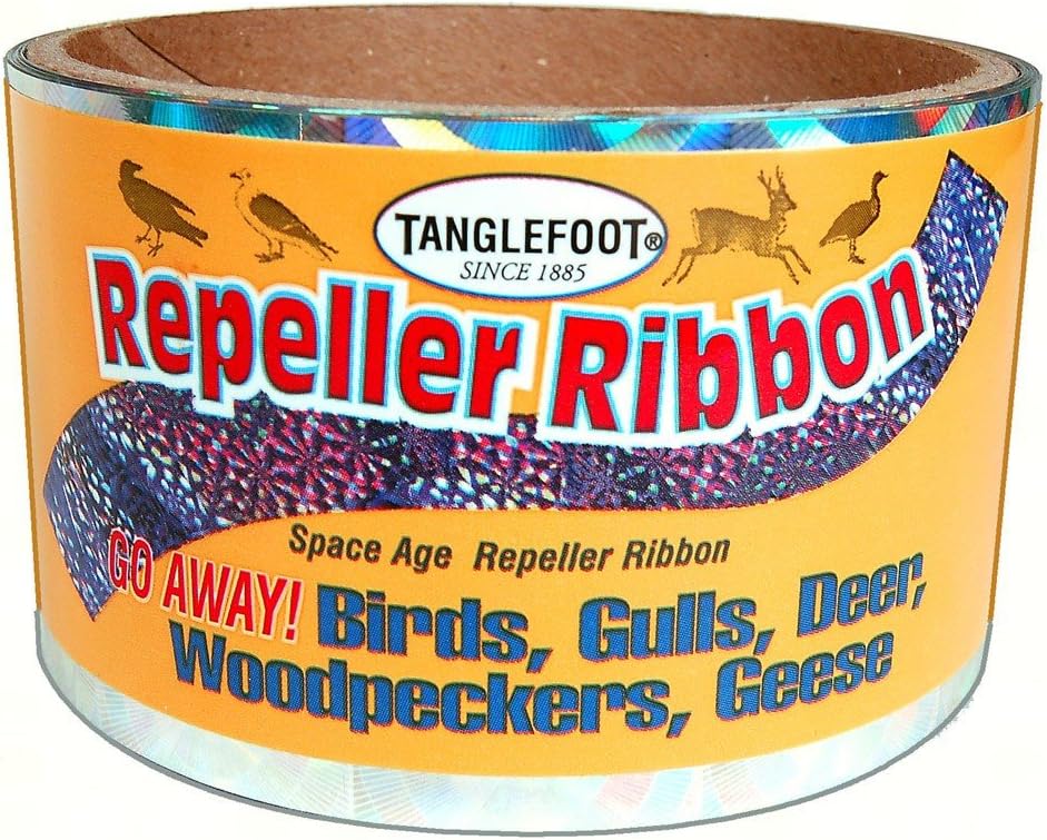 Tanglefoot Bird Repellent 2 inch X 100 ft Repeller Ribbon