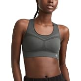 Champion Women's The Infinity Racerback Sports Bra, Moderate Support, Seamless, Moisture-Wicking