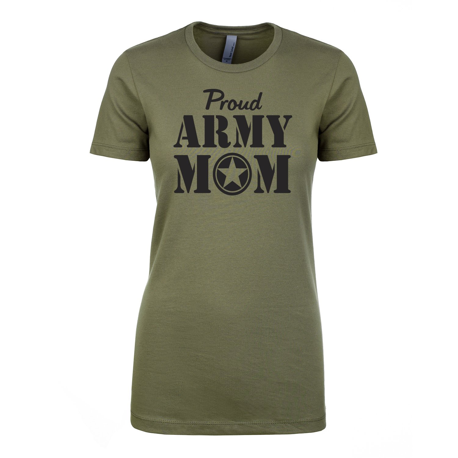  Proud Army Mom Crewneck Ts