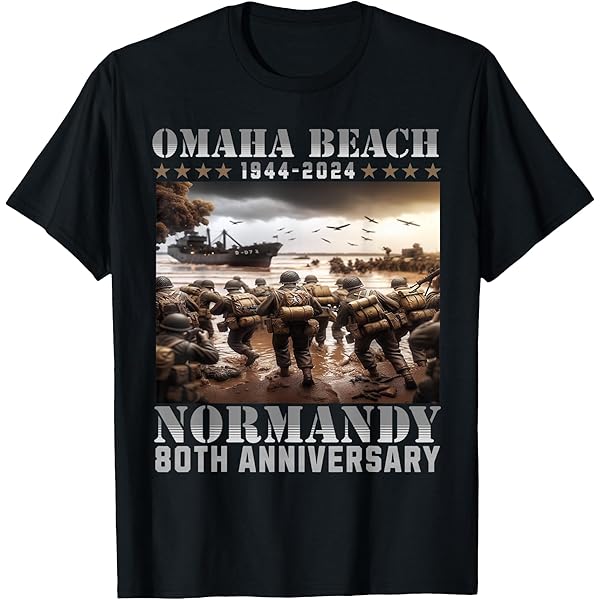 D-Day 80th Anniversary Made In America Shirt - Foto 4