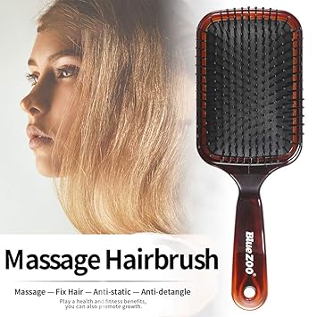 Amazon Com Women Men Hair Brush 1pc Amber Air Cushion Massage