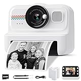 HiMont Kids Instant Print Camera, 1080P HD Kids
