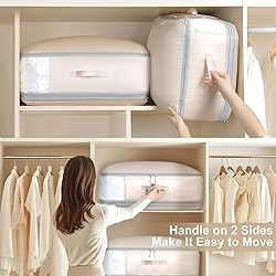 Easortm Comforter Storage Bag - Large Capacity