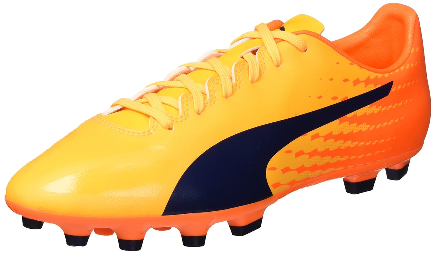 プーマ サッカースパイク Evospeed 17 4 Hg 旧モデル B01n53yx38ウルトライエロー ピーコート オレンジクラウンフィッシュ Cm 25 0 サッカー